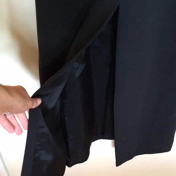 Ann Taylor black evening gown - Picture 4 of 8